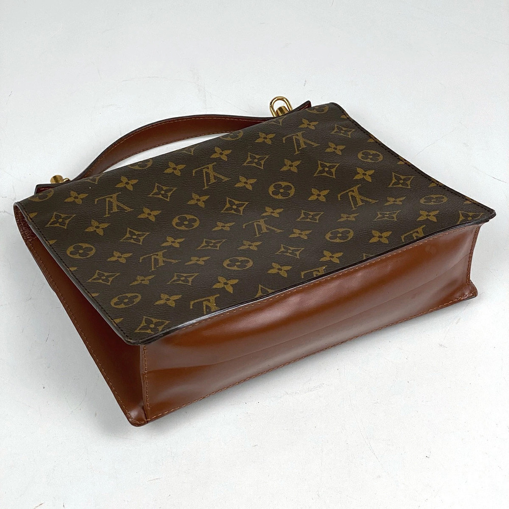 Louis Vuitton Monceau Handbag Monogram Brown Bag Shoulder